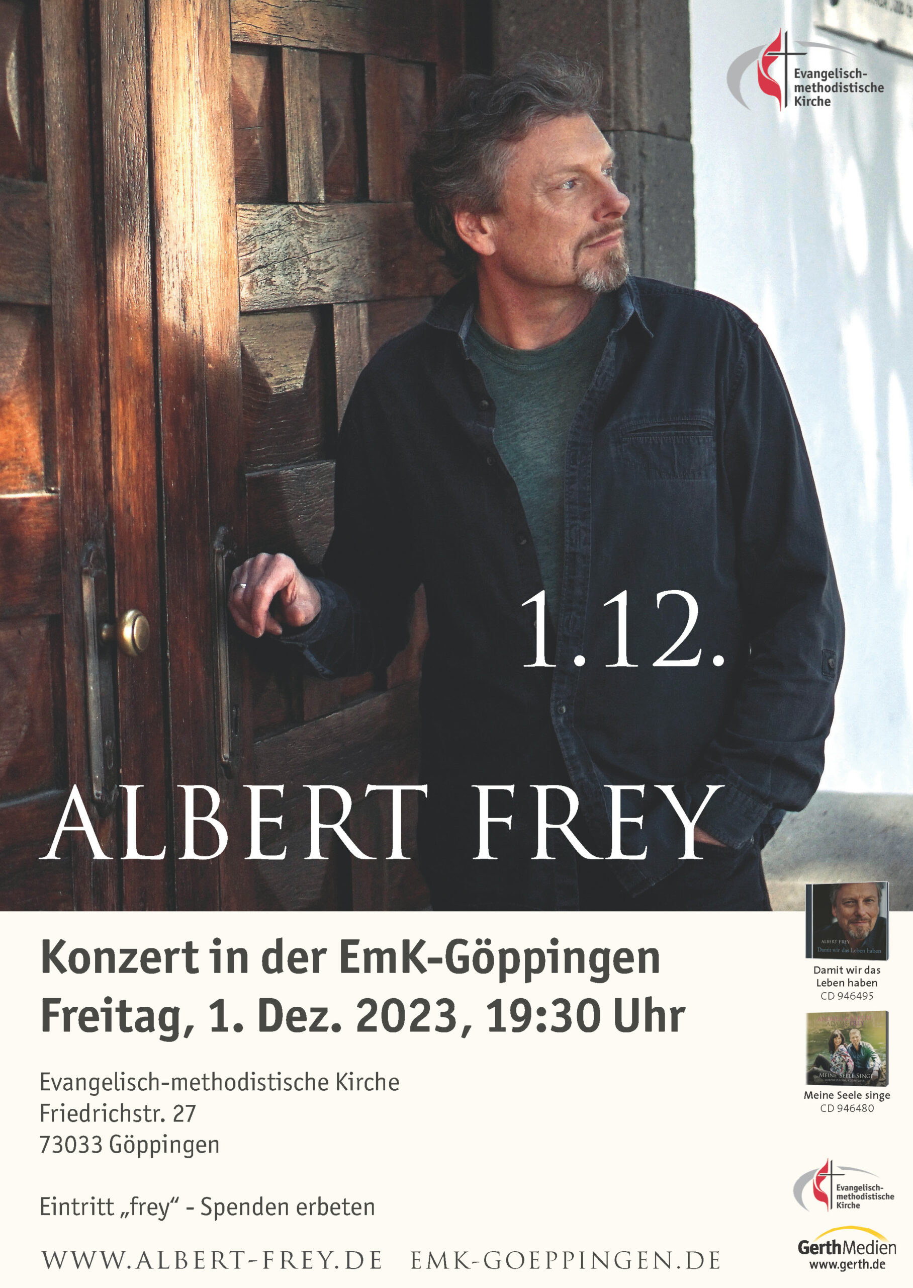Konzert mit Albert Frey
